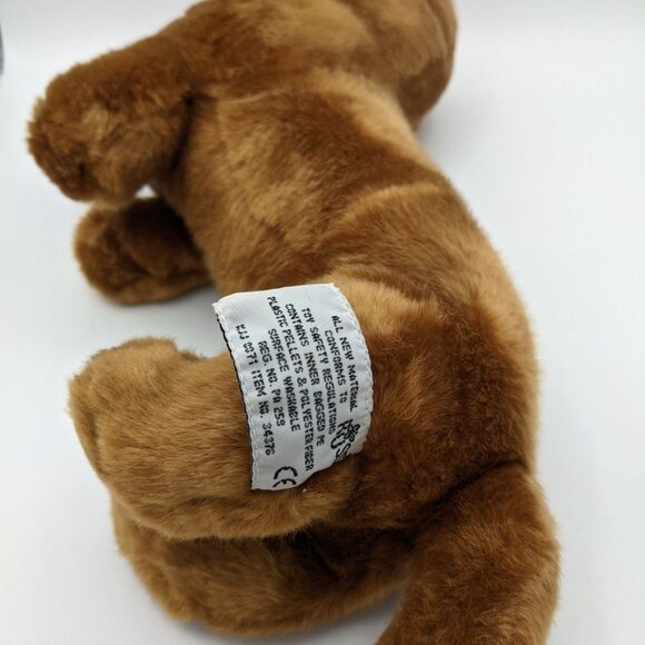 Russ Berrie Yomiko Classics Dachshund Brown Realistic Dog Plush Stuffed Toy 14" - Picture 6 of 12